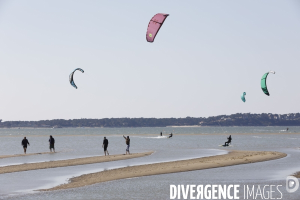 Plage sur le bassin d Arcachon