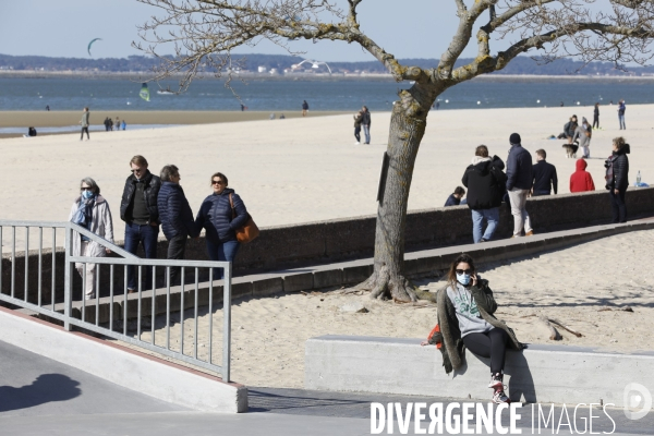 Plage sur le bassin d Arcachon