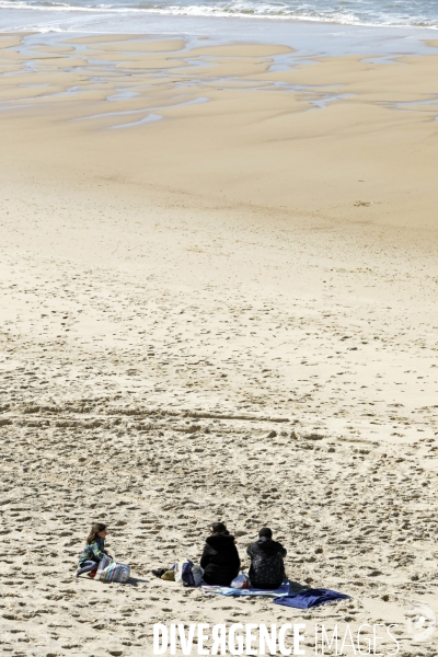 Plage sur le bassin d Arcachon