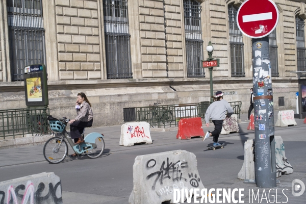 Paris, a la veille de son 3eme confinement.