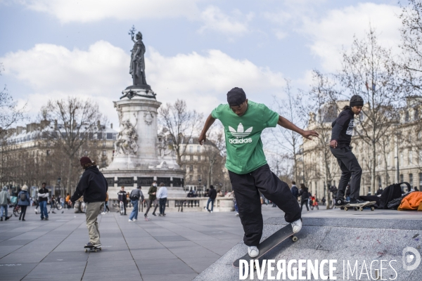 Paris, a la veille de son 3eme confinement.