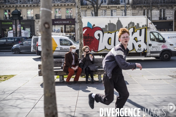 Paris, a la veille de son 3eme confinement.