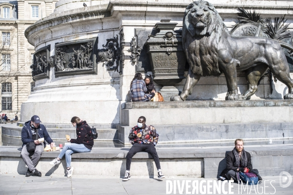 Paris, a la veille de son 3eme confinement.