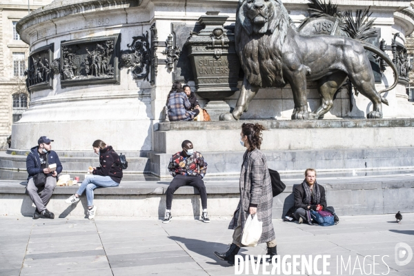 Paris, a la veille de son 3eme confinement.