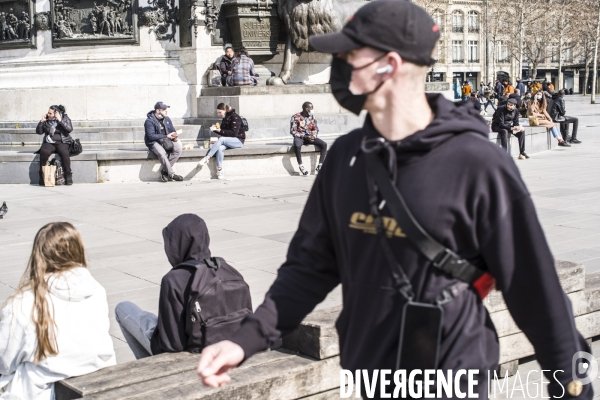 Paris, a la veille de son 3eme confinement.