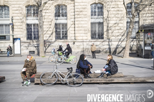 Paris, a la veille de son 3eme confinement.