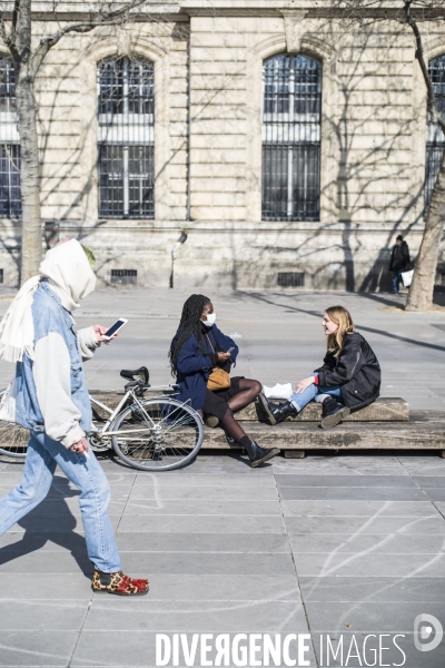 Paris, a la veille de son 3eme confinement.