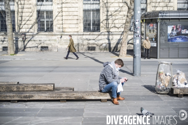 Paris, a la veille de son 3eme confinement.