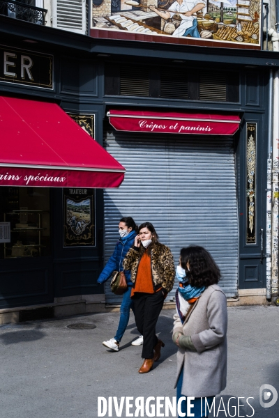 Paris, a la veille de son 3eme confinement.