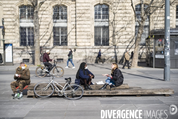 Paris, a la veille de son 3eme confinement.