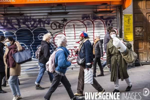 Paris, a la veille de son 3eme confinement.