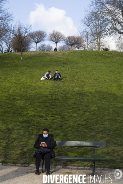 Paris, a la veille de son 3eme confinement.