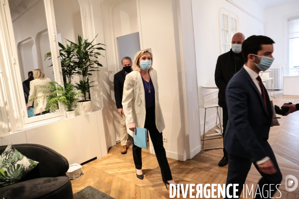 Marine le pen - jean-philippe tanguy : l alliance