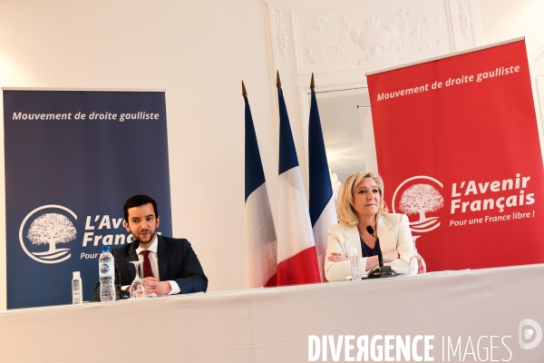 Marine le pen - jean-philippe tanguy : l alliance