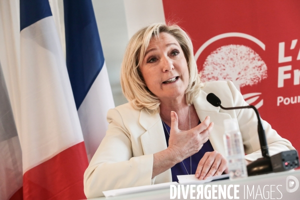 Marine le pen - jean-philippe tanguy : l alliance