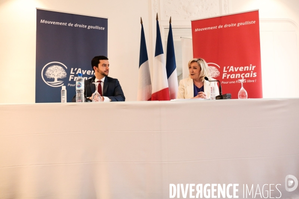 Marine le pen - jean-philippe tanguy : l alliance