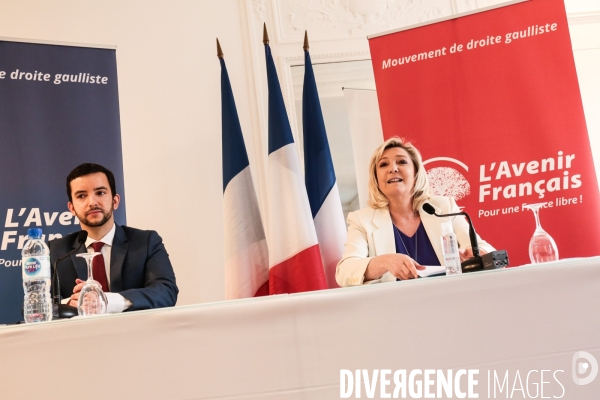 Marine le pen - jean-philippe tanguy : l alliance