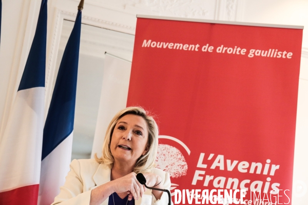 Marine le pen - jean-philippe tanguy : l alliance