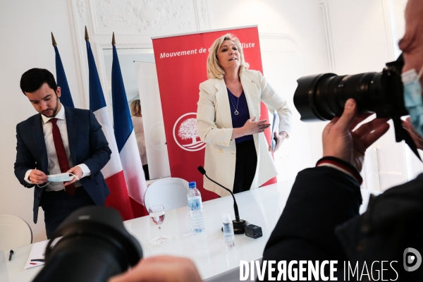 Marine le pen - jean-philippe tanguy : l alliance