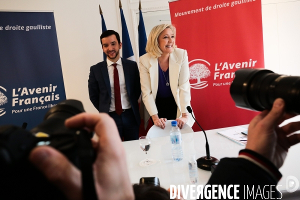 Marine le pen - jean-philippe tanguy : l alliance