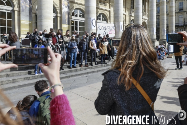 L opéra de Bordeaux occupé par la CIP