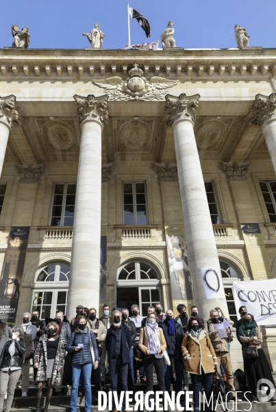 L opéra de Bordeaux occupé par la CIP