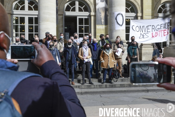 L opéra de Bordeaux occupé par la CIP