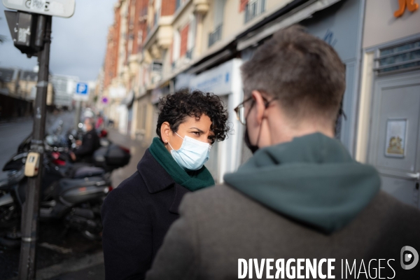 Campagne législative 2021 de Lamia El Aaraje