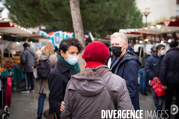 Campagne législative 2021 de Lamia El Aaraje
