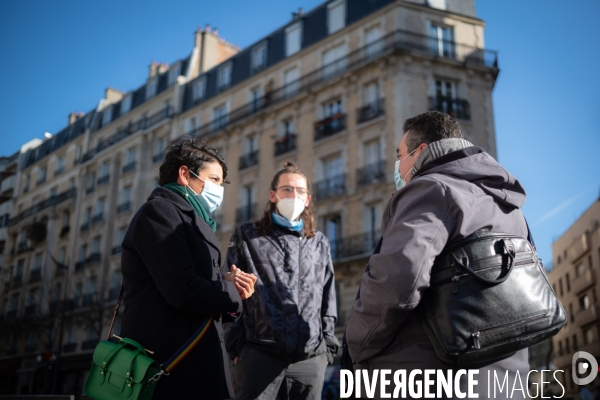 Campagne législative 2021 de Lamia El Aaraje