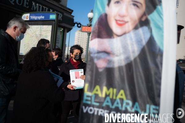 Campagne législative 2021 de Lamia El Aaraje