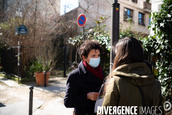 Campagne législative 2021 de Lamia El Aaraje