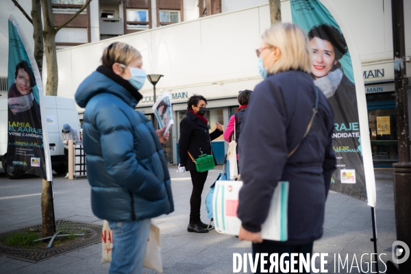 Campagne législative 2021 de Lamia El Aaraje