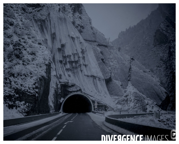 Le long de la Transbassealpine Digne Nice Printemps 2021