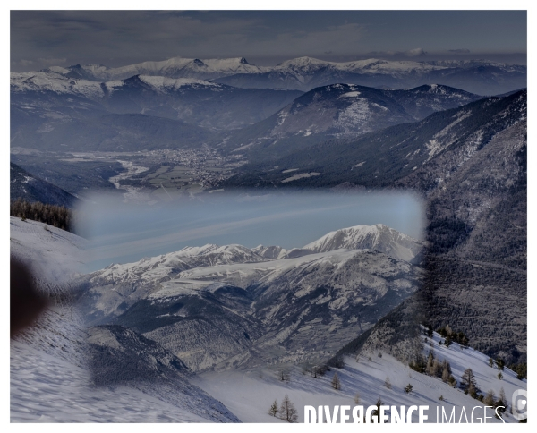 Le long de la Transbassealpine Digne Nice Printemps 2021