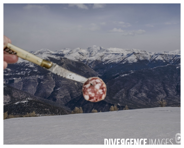 Le long de la Transbassealpine Digne Nice Printemps 2021