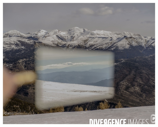 Le long de la Transbassealpine Digne Nice Printemps 2021