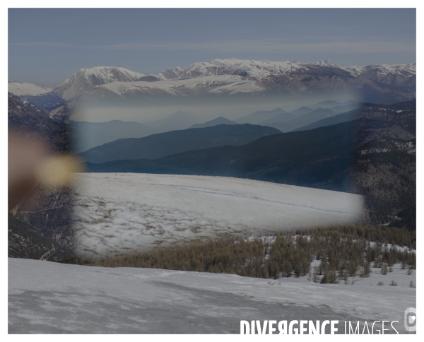 Le long de la Transbassealpine Digne Nice Printemps 2021