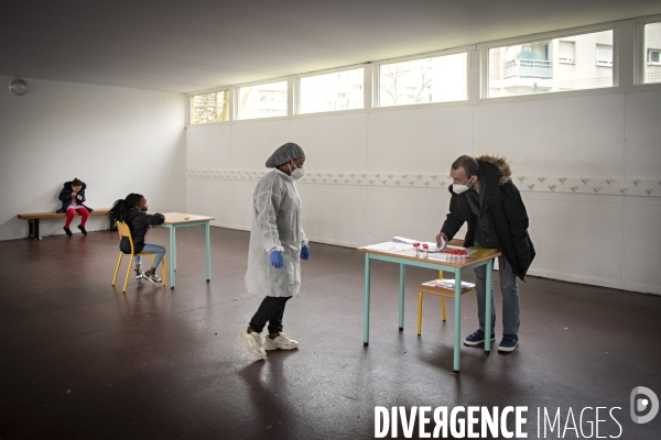 Tests salivaires  ecole