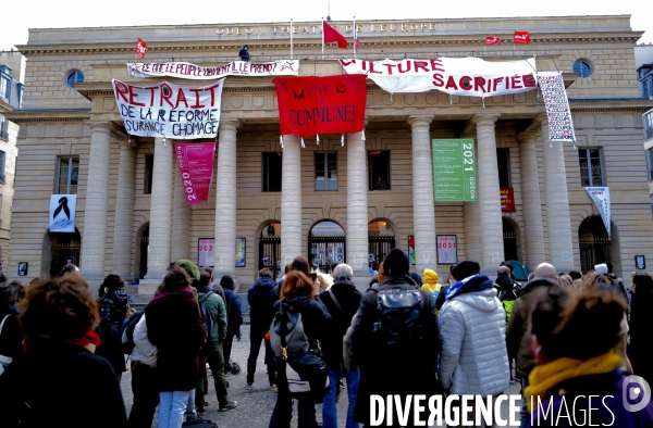 Occupation du théâtre de l Odéon