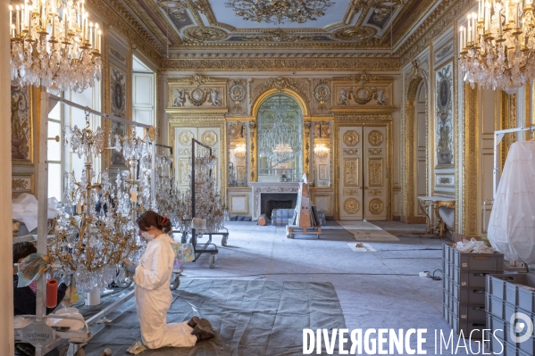 Derniers travaux pour l Hôtel de la Marine, prêt à ouvrir en avril