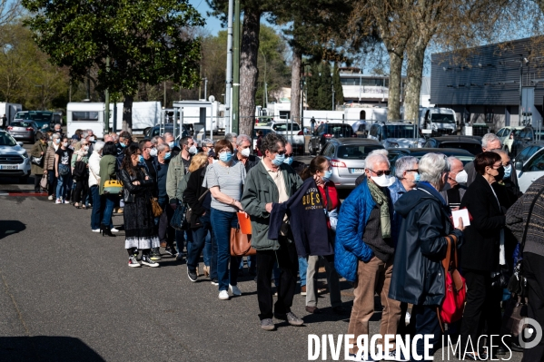 Toulouse : operation de vaccination massive