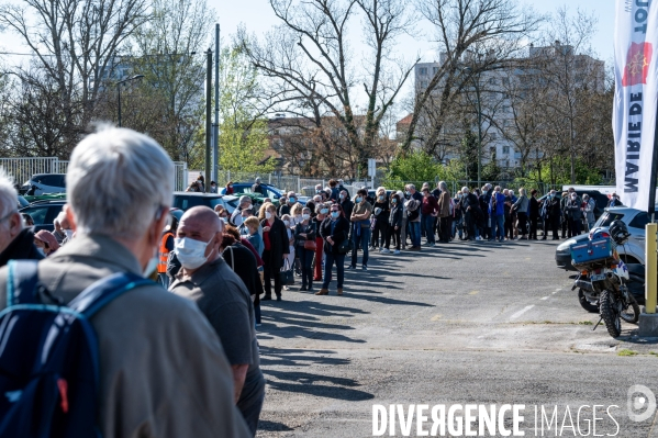 Toulouse : operation de vaccination massive