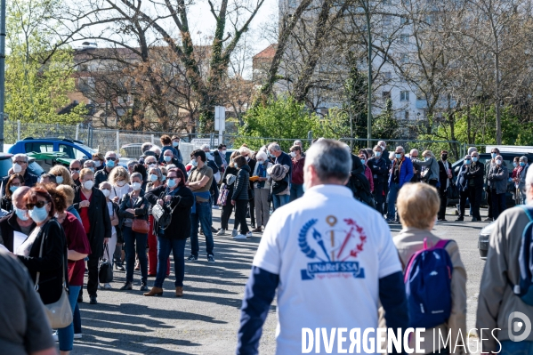 Toulouse : operation de vaccination massive