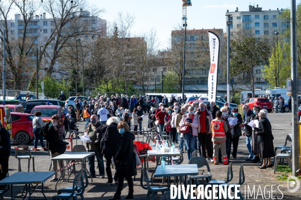 Toulouse : operation de vaccination massive