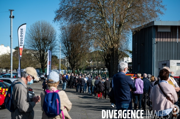 Toulouse : operation de vaccination massive