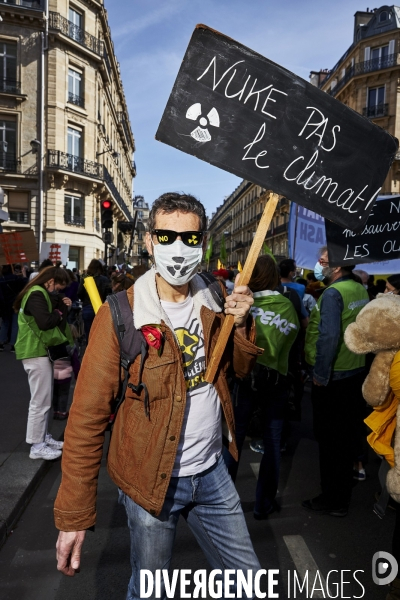 Manifestation Loi Climat Paris