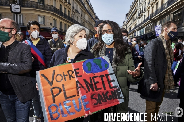 Manifestation Loi Climat Paris