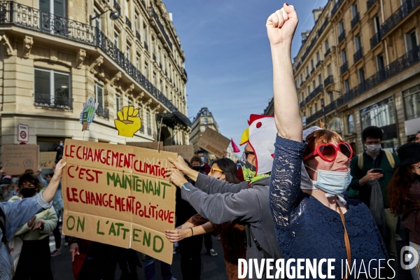 Manifestation Loi Climat Paris