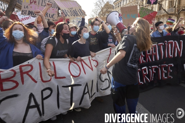 Manifestation Loi Climat Paris